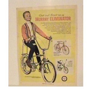 1967 Murray Eliminator Bicycle Magazine Print Ad